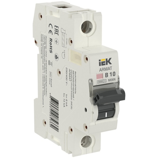 IEK 1п B 10А M06N ARMAT, AR-M06N-1-B010