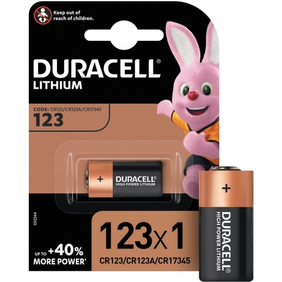Duracell Lithium CR123
