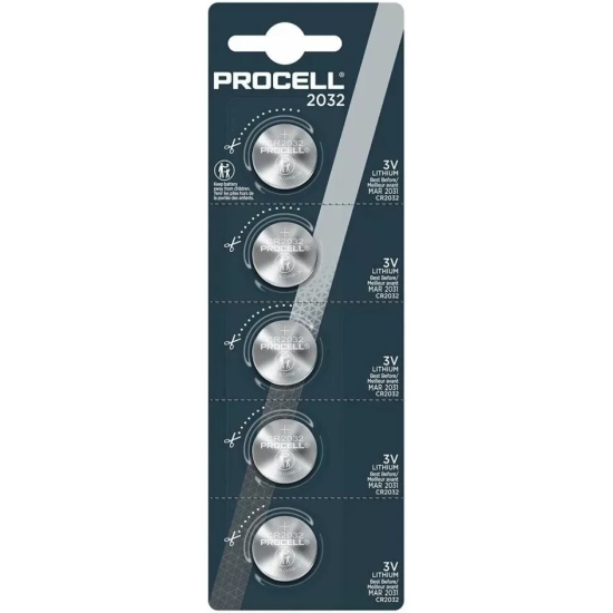 Duracell Procell Constant CR2032 бл 5