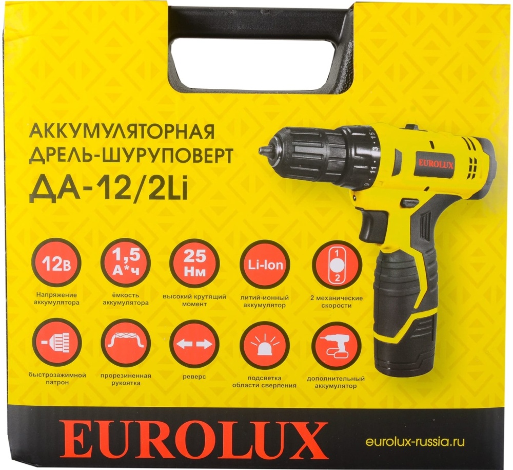Eurolux ДА-12/2Li, 72/14/38