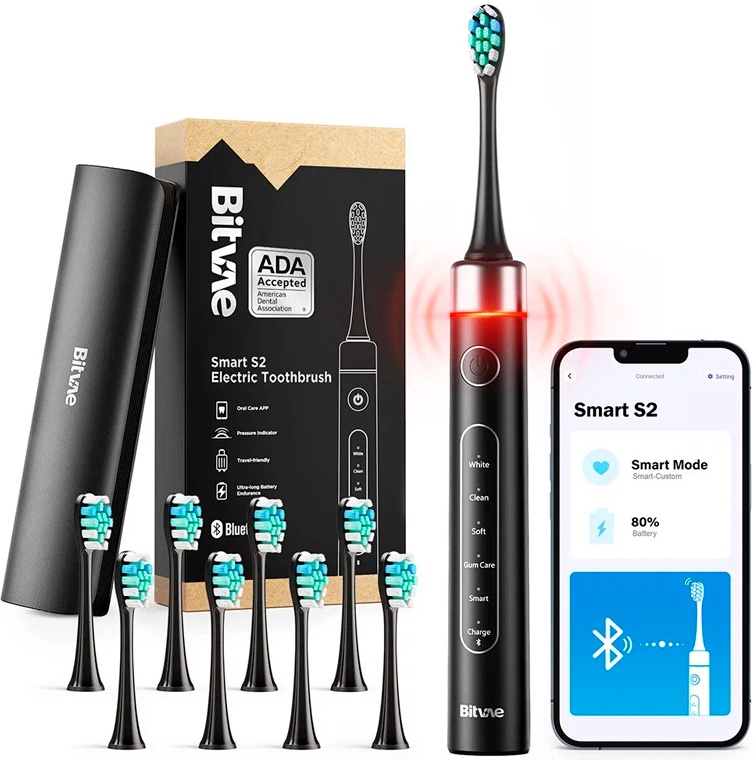 Bitvae S2 Toothbrush, черная