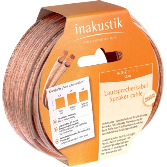 Inakustik Star LS-Reels, 20 м