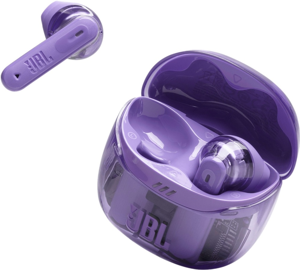 JBL Tune Flex 2 (JBLTFLEX2GMAE), прозрачно-фиолетовый