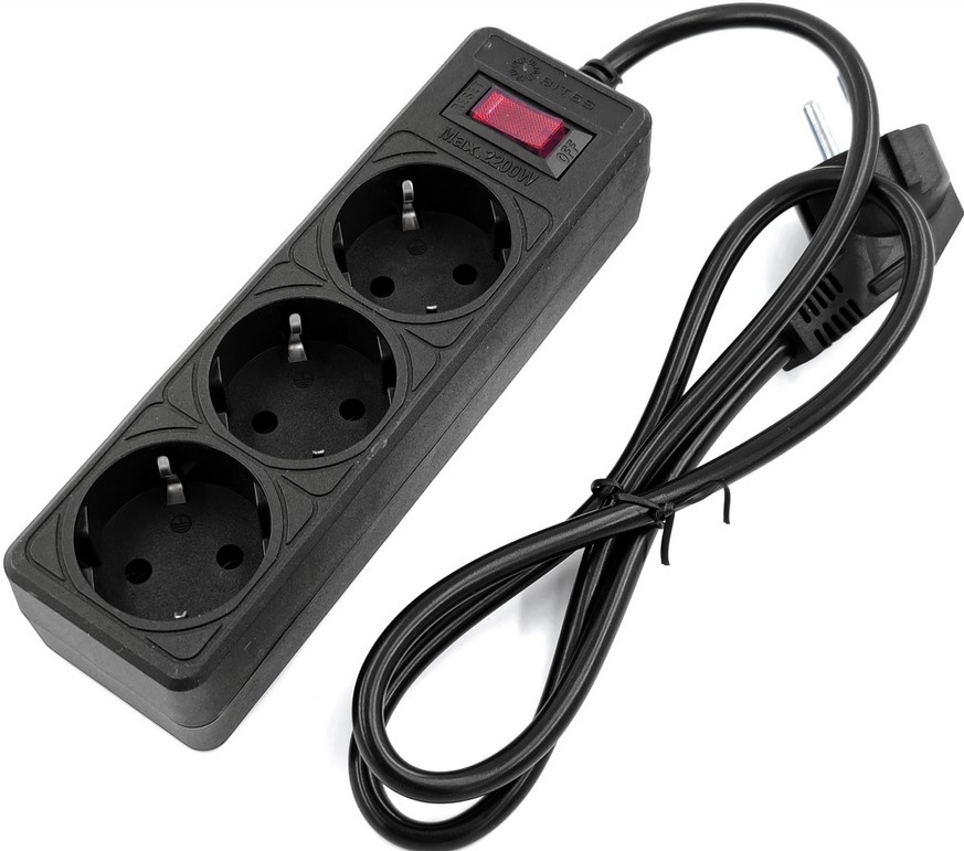 5bites GARDA SP3B-518 3S / 3*0.75MM2 / 1.8M / BLACK (SP3B-518)