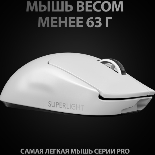 Logitech G PRO X Superlight (910-005942) White