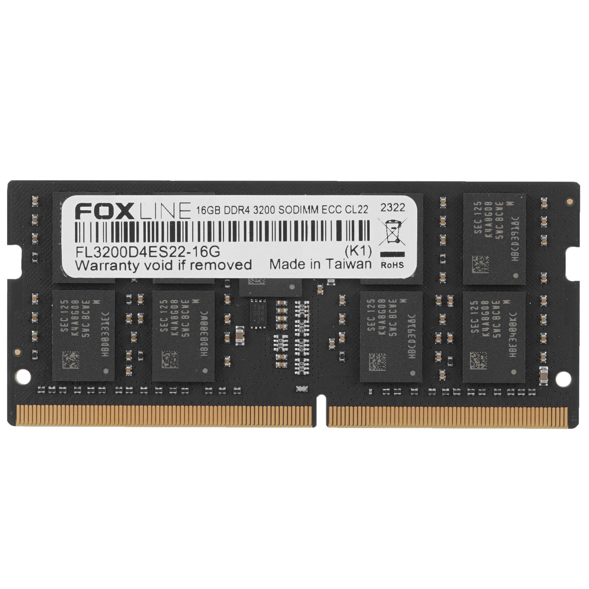 Foxline SO-DIMM DDR4 16GB (FL3200D4ES22-16G)