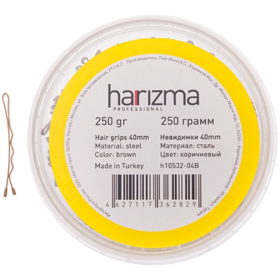 HARIZMA волна, коричневые, 40 мм х 250 г