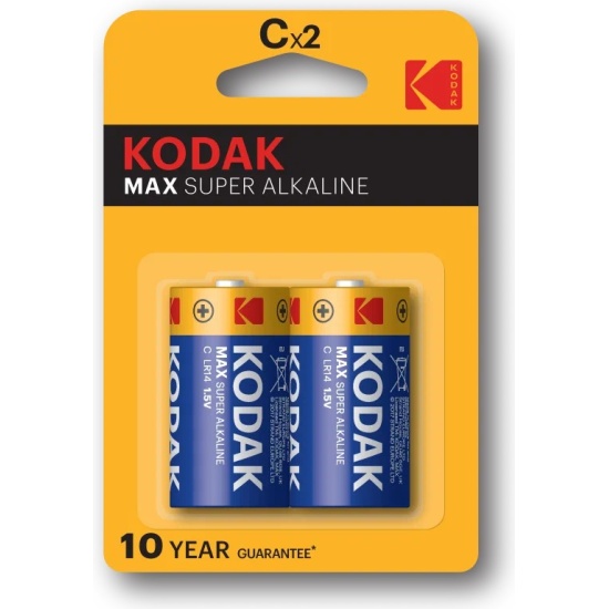 Kodak Max Super Alkaline C бл 2