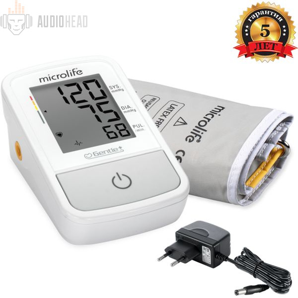 Microlife BP A2 Easy M-L с адаптером