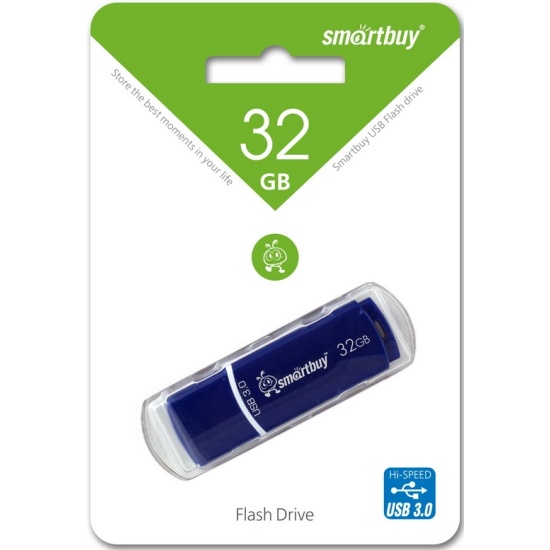 32Gb SmartBuy Crown blue USB 3.0