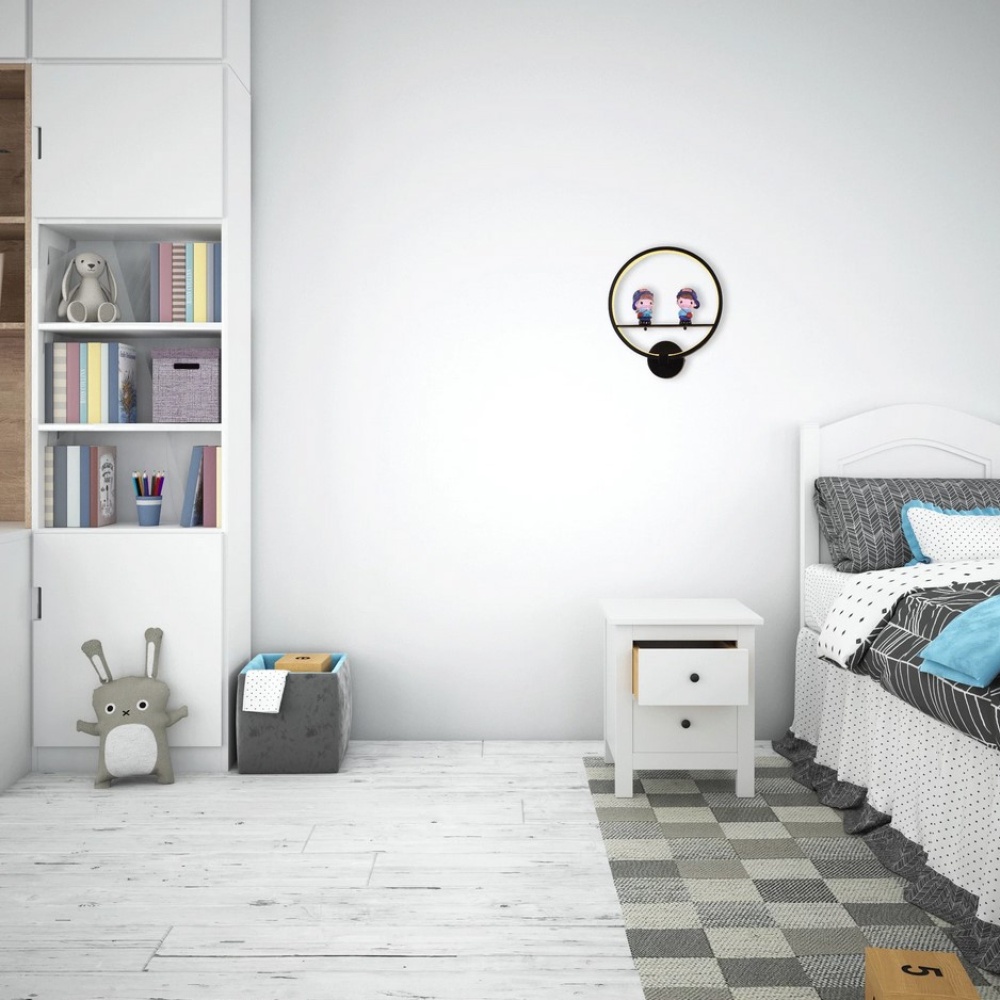 Hiper декоративное Мальчики LED 19Вт черное H061-0