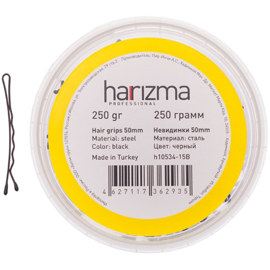 HARIZMA волна, черные, 50 мм х 250 г