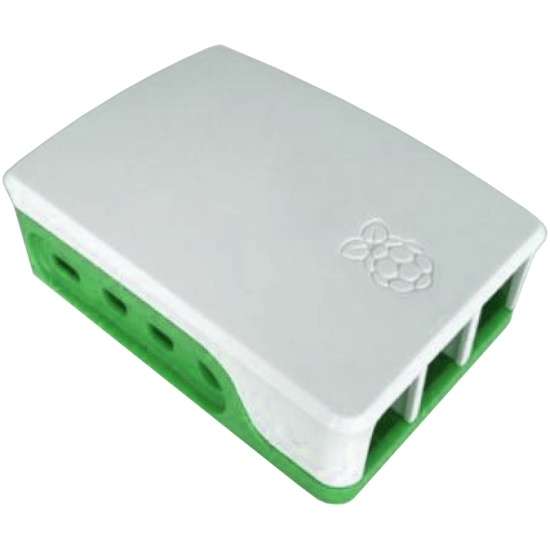 ACD White+Green ABS Case для Raspberry 4B