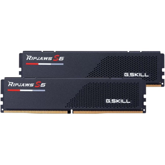 G.Skill DDR5 Ripjaws S5 64GB (2x32GB) 6000MHz CL36 (36-36-36-96) 1.35V (F5-6000J3636F32GX2-RS5K) Black