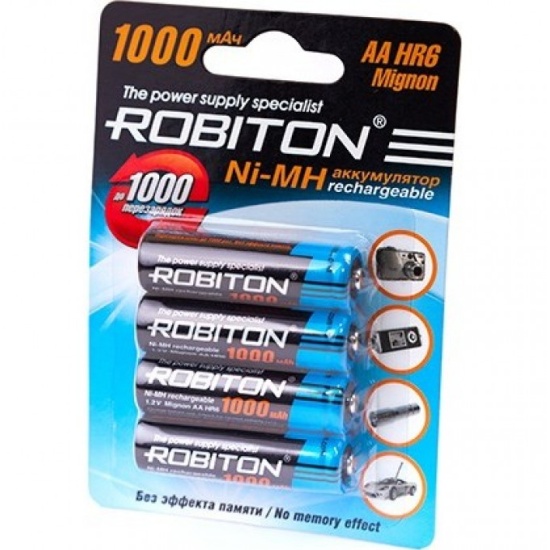 Robiton AA 1000 mAh (уп 4 шт)