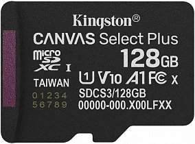 Kingston Canvas Select Plus Gen3 microSDXC 128Gb SDCS3/128GBSP