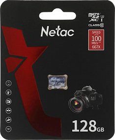 Netac P500 Ultra microSDXC 128Gb w/o adapter
