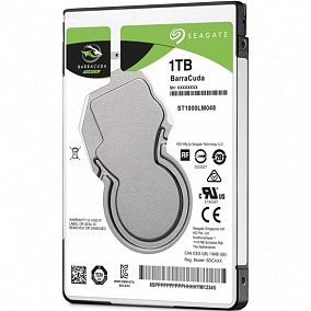 Seagate BarraCuda 1 ТБ, SATA III, 128 Mb, 5400 rpm (ST1000LM048)