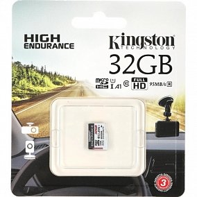 32Gb Kingston High Endurance UHS-I U1 A1