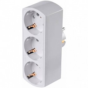 Buro BU-PS3G-W (3 розетки) белый