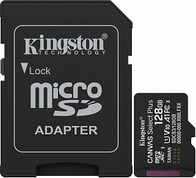 Kingston Canvas Select Plus microSDXC 128Gb SDCS3/128GB