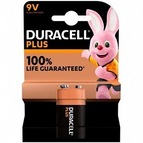 Duracell Plus 6LR61/MN1604 9V бл 1